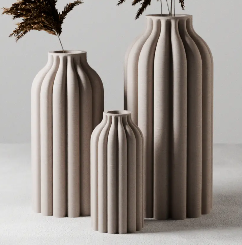 Fluted Column Vase